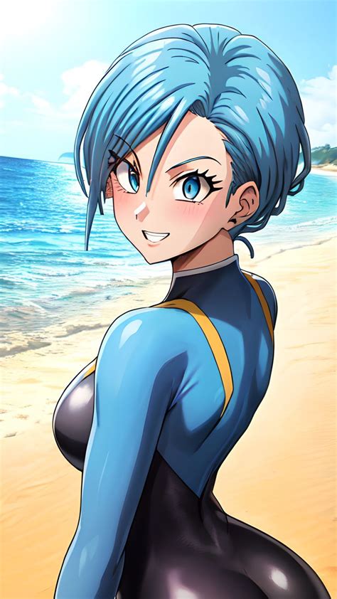 bulma en bikini|artist reiq swimwear.